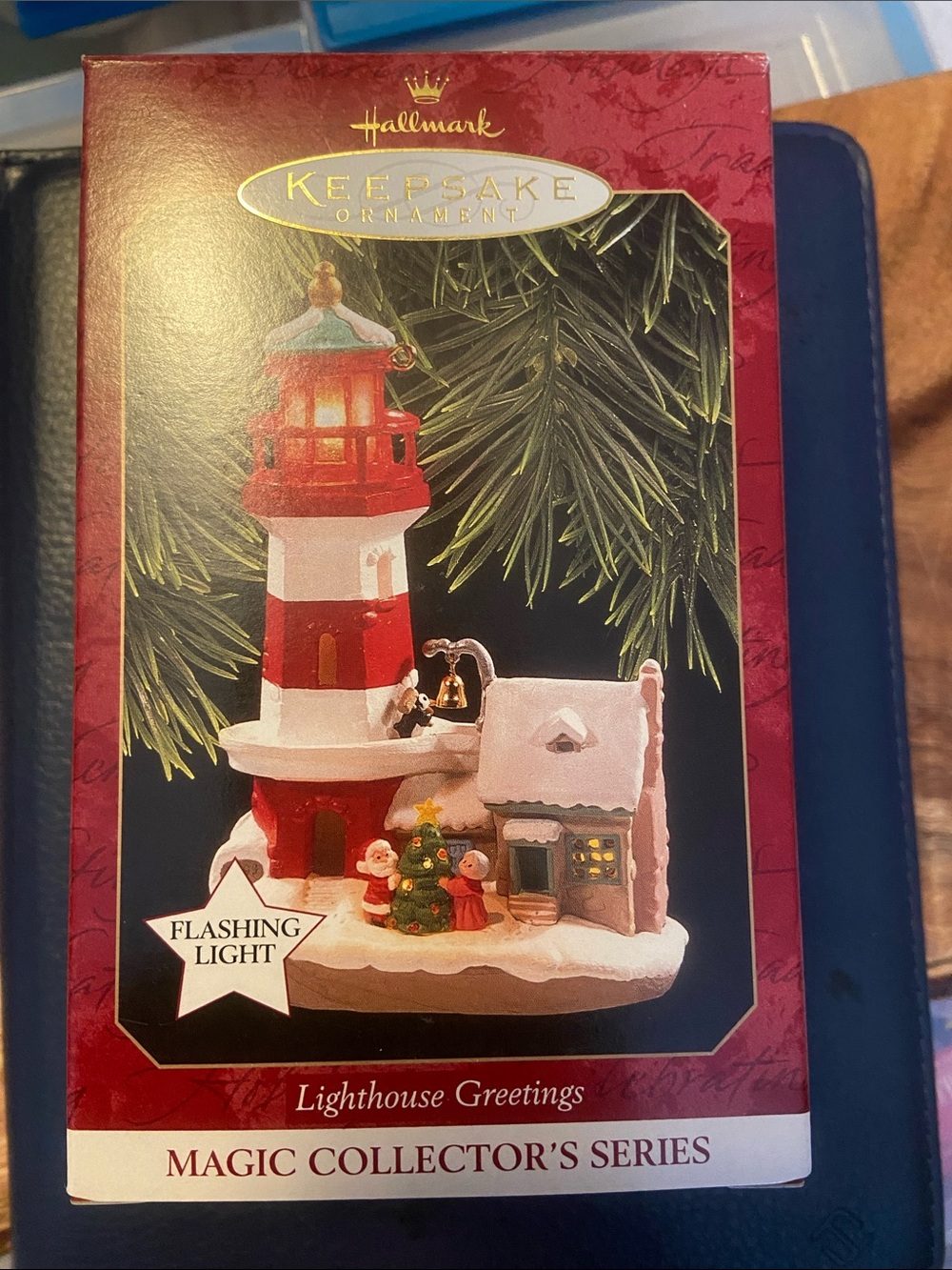 Hallmark 1997 Lighthouse Greetings Keepsake Ornament First in Series